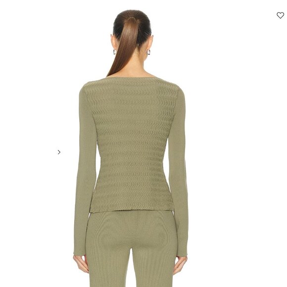 Cult Gaia Troi Knit Top Small NWT - Picture 3 of 7